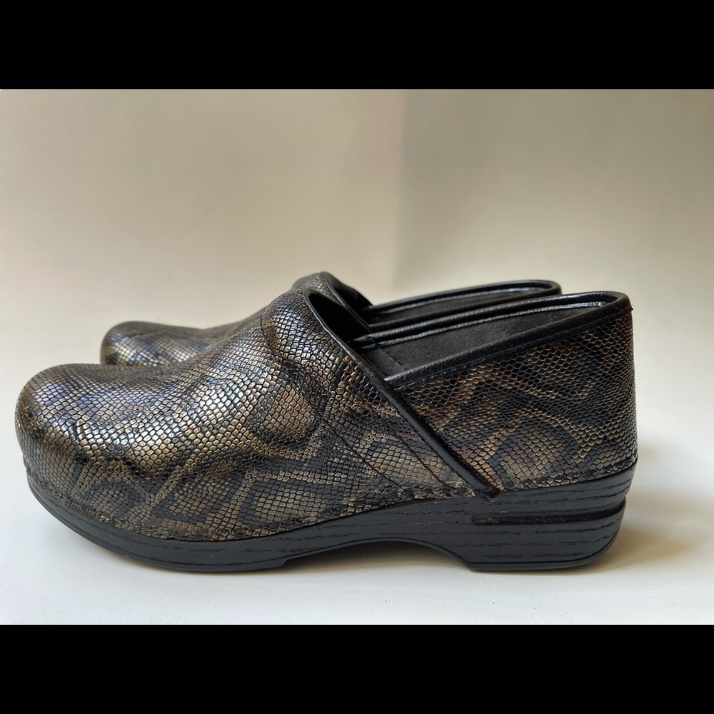Dansko XP snakeskin Clog
